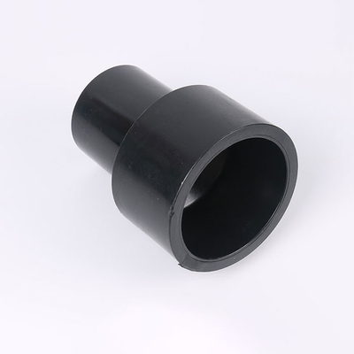 Giảm mối nối nút HDPE DN75 90 110 125 Phụ kiện đường ống polyethylene mật độ cao