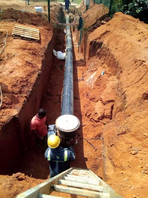 trường hợp công ty mới nhất về Công trường lắp đặt đường ống của khách hàng Uganda