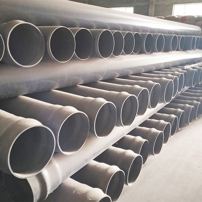Các nhà cung cấp Trung Quốc Hệ thống ống nước 8 inch Ống PVC U Tường mỏng Đường kính lớn để cung cấp nước