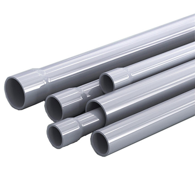 Ống giá thấp Ống PVC U màu xám Đường kính 125mm Màu xám 8 inch để cấp nước
