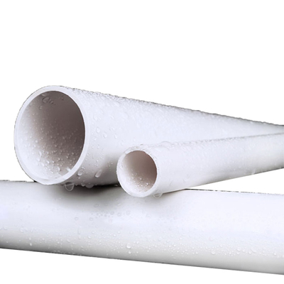 Ống thoát nước thải PVC không thể uống được Ống thoát nước màu trắng có chất lượng tốt