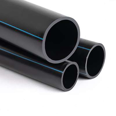 ISO9001 Ống nhựa cấp nước nhựa cấp nước màu đen Polyetylen mật độ cao