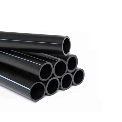 PE100 ống nước HDPE sọc đen / xanh để chống ăn mòn
