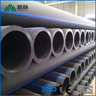 Đường ống nước PE Hdpe / Đường ống nước PE màu đen kích thước tùy chỉnh ISO được chứng nhận