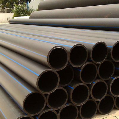 Đường ống nước PE Hdpe / Đường ống nước PE màu đen kích thước tùy chỉnh ISO được chứng nhận