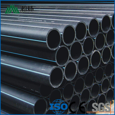 14001 Các đường ống nước HDPE được chứng nhận có sọc xanh