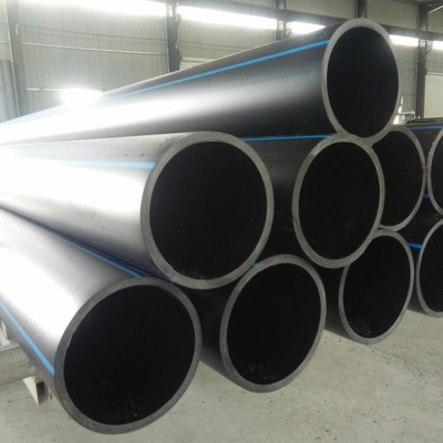 ống nước HDPE bền màu đen / xanh dương (2.3-117.6mm) ống nước ngầm