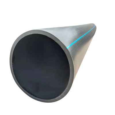 Bụi nước HDPE màu xanh hoặc đen với sọc màu xanh để cung cấp nước chống ăn mòn và thoát nước