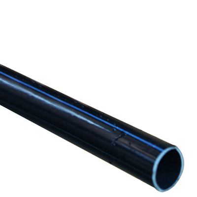 Bụi nước HDPE màu xanh hoặc đen với sọc màu xanh để cung cấp nước chống ăn mòn và thoát nước