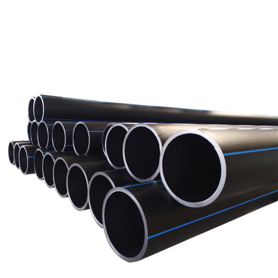 Kích thước tùy chỉnh HDPE ống nước PE chiều dài như yêu cầu của khách hàng cho mạng lưới phân phối nước