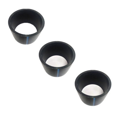 Đường ống nước PE HDPE theo yêu cầu của khách hàng màu xanh hoặc đen với sọc màu xanh