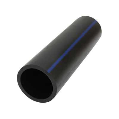 Như tùy chỉnh Kích thước HDPE ống nước Độ dày 2.3mm-117.6mm Màu xanh hoặc đen với sọc màu xanh