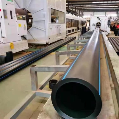 Cung cấp nước và thoát nước HDPE ống cung cấp nước với độ dày 2,3mm-117,6mm Được làm từ vật liệu thô PE HDPE