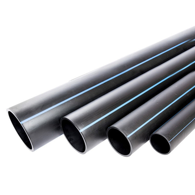 2.3mm-117.6mm Độ dày ống thoát nước PE PN6-PN16 Đánh giá áp suất để xử lý chất thải hạng nặng