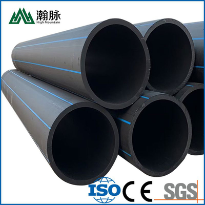 Mẫu cung cấp ống nước HDPE với kết nối nối sườn 5.8m chiều dài và hơn
