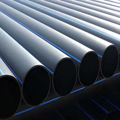 1.25mpa-2.5mpa HDPE đường ống nước với mật độ cao polyethylene chiều dài 5.8m/11.8m / tùy chỉnh