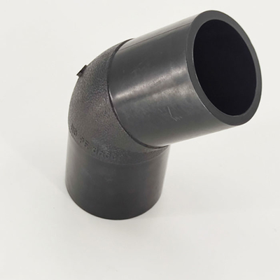 PE 100 Phụ kiện ống HDPE 160/200 / 250mm Nóng chảy 90 độ Phù hợp khuỷu tay